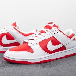 Championship red dunks